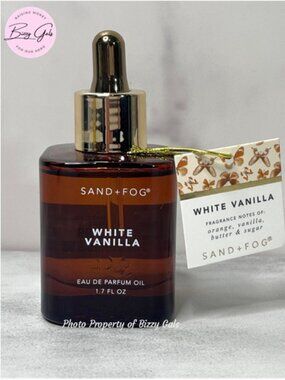 Sand + Fog White Vanilla Eau de Parfum Oil